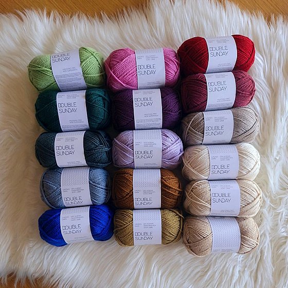 Sandnes Garn -Double Sunday ��� 100% ��� �����  DK