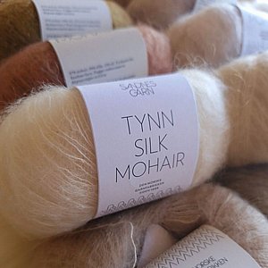 Sandnes Garn  Tynn Silk Mohair  - ��� ��� 57% ����� 28% ��� 15% ��� LACE
