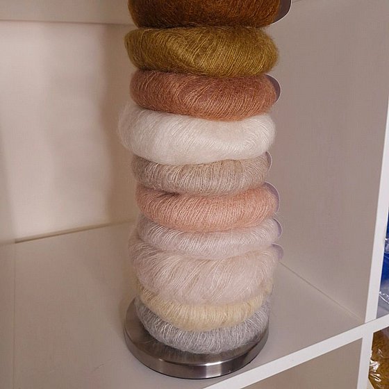 Sandnes Garn  Tynn Silk Mohair  - ��� ��� 57% ����� 28% ��� 15% ��� LACE