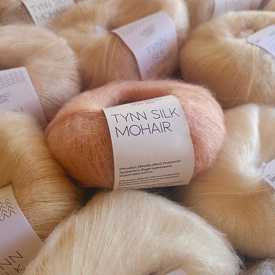 Sandnes Garn  Tynn Silk Mohair  - ��� ��� 57% ����� 28% ��� 15% ��� LACE