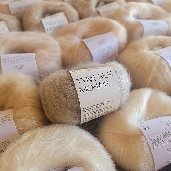 Sandnes Garn  Tynn Silk Mohair  - ��� ��� 57% ����� 28% ��� 15% ��� LACE