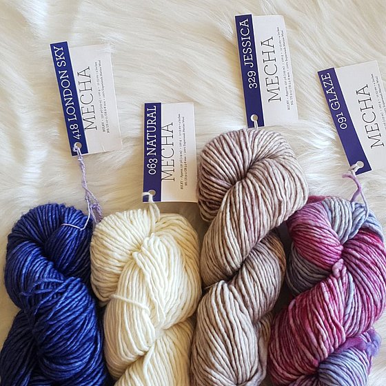 ��� ��� ������� ��� Malabrigo Mecha 