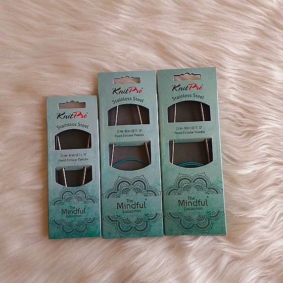 ������ ������ knitpro Mindful Lace Fixed circular needles