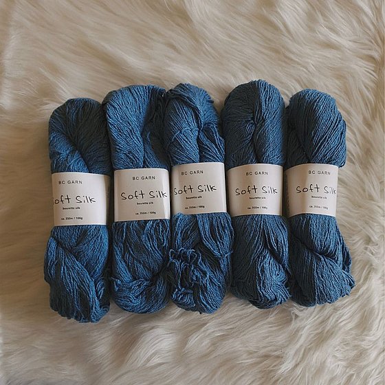  100% ���  BC GARN bourette DK