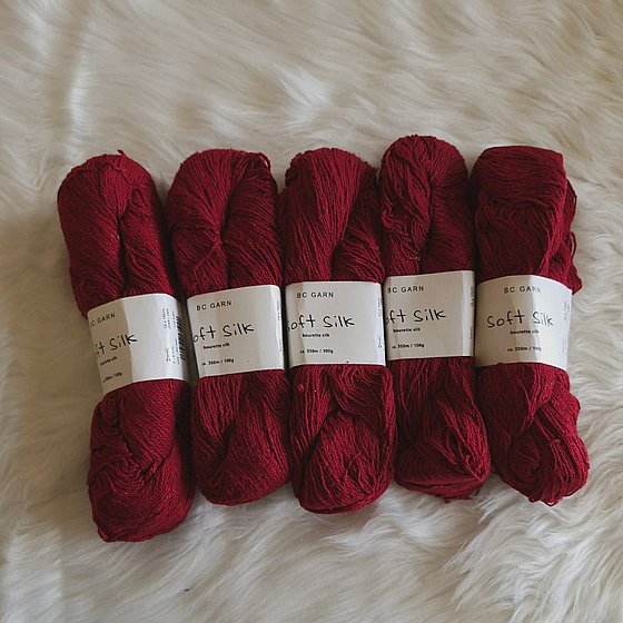  100% ���  BC GARN bourette DK